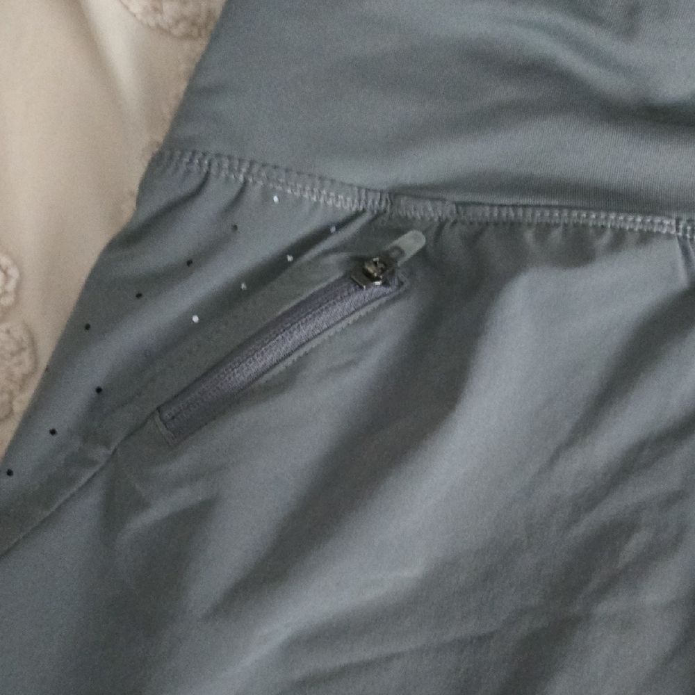 NWOT Nike Gray Athletic Shorts Moisture-Wicking Performance - Picture 4 of 5
